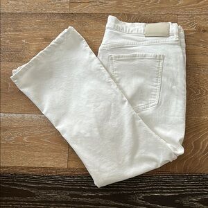 CITIZENS OF HUMANITY “Lilah” white high rise bootcut denim jeans, size 34